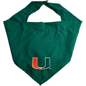 Miami Pet Large Bandana - Size: Large: Up to 30" - Officially Licensed