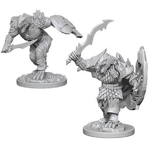 Wizkids Dungeons and Dragons Nolzurs Marvelous Miniatures: Dragonborn Male Fighter