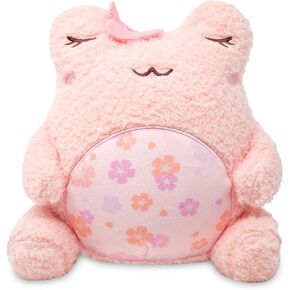 Cuddle Barn PlushGoals - Sakura Wawa | Super Soft Cute Kawaii Froggie Dressed As Cherry Blossom Collectible Stuffed Animal Plush Toy, 9 inches