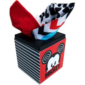 يفضل الأطفال Disney Baby Mickey & Minnie Mouse Black and Whit High Gropen Tissue Tisy ، متعددة الألوان