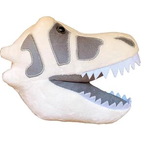 حفريات غامضة هدير تي ريكس محشو بالحيوان ، تي ريكس أفخم ، ديناصور محشو بالحيوان ، Tyrannosaurus rex Toy ، ديكور جمجمة الديناصورات ، وسادة الديناصورات ، هدايا أخصائي الحفريات