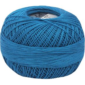 Handy Hands HH40-657 Lizbeth Cordonnet Cotton Size 40, Ocean Turquoise Dark