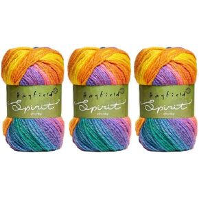 Hayfield Spirit Chunky - 100g - حزمة 3 - Zest (400)