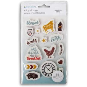 16 Farm Animals Stamps Farmhouse Crafts