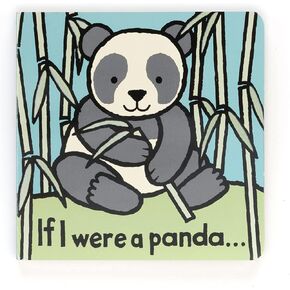 Jellycat If I were a Panda: A Touch and Feel Board Book Children's Book - Baby Gift