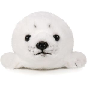 Ice King Bear Baby Seal Stuffed Animal Plush Toy White 10 Inches
