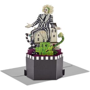 Hallmark Paper Wonder Beetlejuice Birthday Card (إنه شوتايم!)