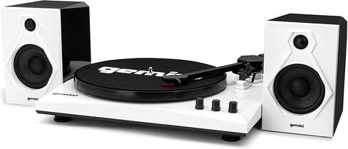 Gemini Sound TT-900 - Classic Black 3-Speed Turntable with Pitch Adjustment, Bluetooth Connectivity, and High-Fidelity Stereo Sound in Kuwait