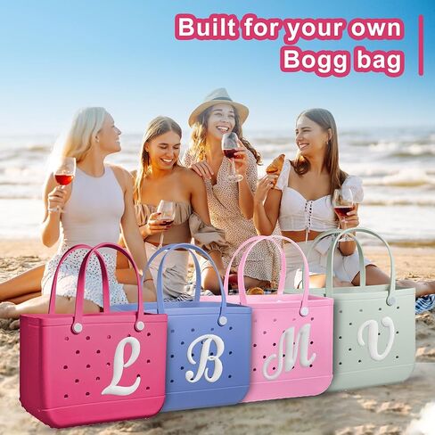 سحر متوافق مع حقيبة BOGG الأصلية جميع الطرز - PVC المطاط إدراج الملحقات الزخرفية لحفاظ الشاطئ حقيبة اليد in Kuwait