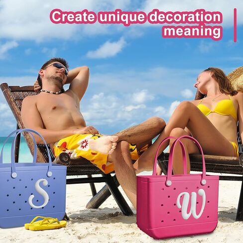 سحر متوافق مع حقيبة BOGG الأصلية جميع الطرز - PVC المطاط إدراج الملحقات الزخرفية لحفاظ الشاطئ حقيبة اليد in Kuwait