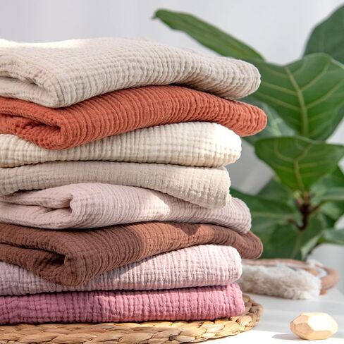 Termichy Muslin Changing Pad Covers: Baby Diaper Changing Table Covers - Changing Pad sheets for Boys Girls in Kuwait