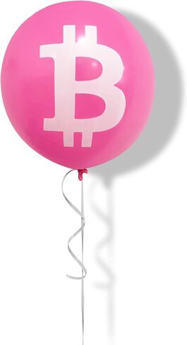 25 Bitcoin Party Balloon Party Decor for Surprise Birthday Party 10 Inch Latex White and Orange Balloons BTC Crypto Unique Balloons For Parties in Kuwait