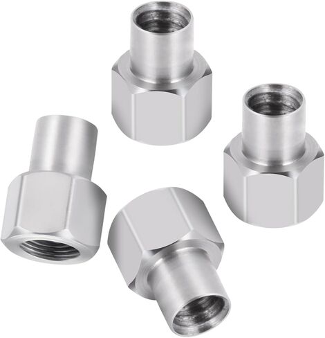 M2.5 * 5mm Long Wheel Nuts 4Pcs for TRX4M Defender Bronco K10 High Trail F150 1/18 RC Crawler Upgrade Parts in Saudi Arabia