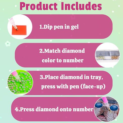 2pcs Diamond Art Bookmarks Kit DIY Dog Diamond Painting Bookmark for Adults Creative Craft Kits for Unique Gifts in Saudi Arabia