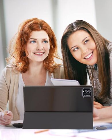 Tablet With Keyboard 2 in 1 Tablet Android Tablet 10 Inch Tablets, Include Mouse Case Stylus Tempered Film 5G Wifi Wifi6 128GB ROM+6GB RAM 10 IN IPS 8MP Camera 6000mAh Battery 10.1" FHD Android Tab in Kuwait