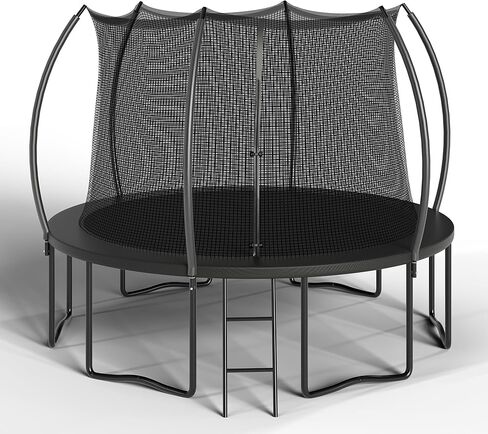 Trampoline 12FT 14FT Trampoline Enclosure Net Outdoor Jump Trampoline for Kids and Adults Round Trampoline ASTM Approved in Saudi Arabia