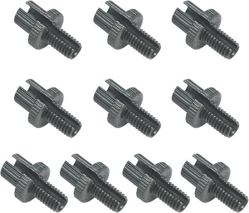 8mm M8 Clucth Brake Cable Adjuster Screw for Coleman CT200U CT100U Baja Yerf-Dog Mini Bike CT70 CRF50 CRF110 XR50 KLX110 TTR125 Pit Dirt Motocross Bike Motorcycle LTZ400 KFX400 ATV Silver 10PCS in Kuwait
