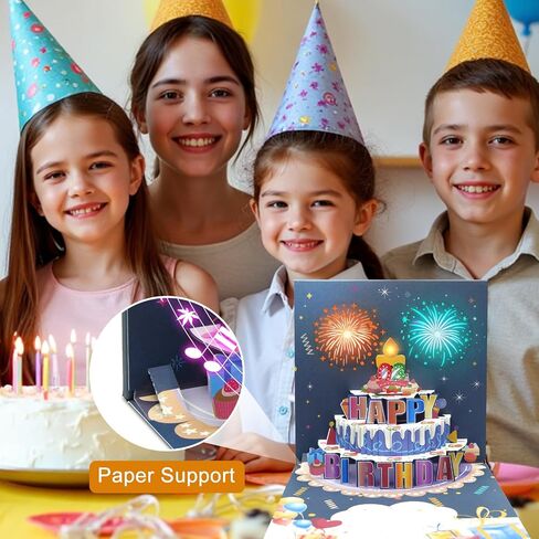 بطاقات عيد ميلاد الألعاب النارية يطفو على الكعكة الخفيفة والموسيقى ، وبطاقات المعايدة ، وهدايا عيد ميلاد سعيد للنساء أمي رجل زوجة الزوجة in Saudi Arabia