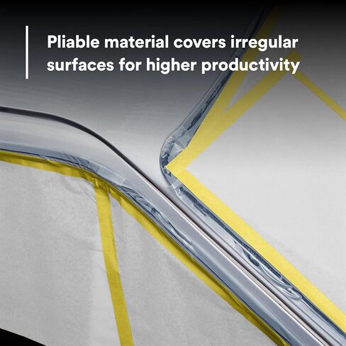 3M White Masking Paper 06537, Heat Resistant, Flexible, Lint Free, 6 in x 750 ft in Saudi Arabia