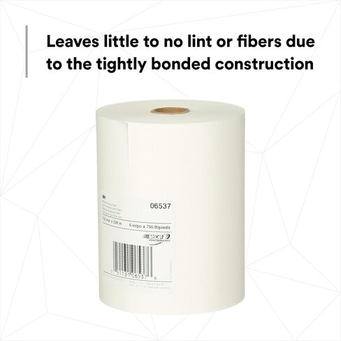 3M White Masking Paper 06537, Heat Resistant, Flexible, Lint Free, 6 in x 750 ft in Saudi Arabia