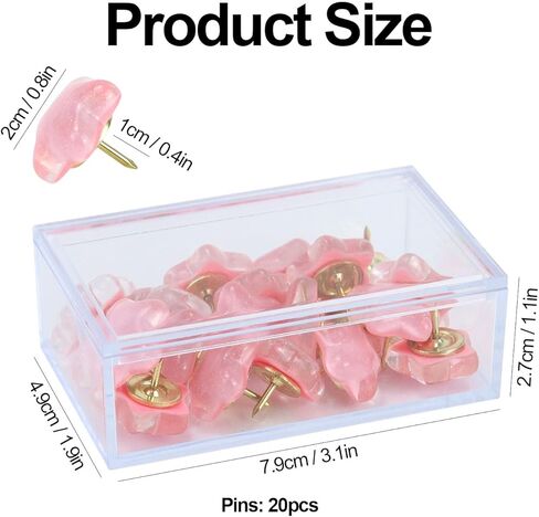 Star Push Pins - Cute Thumb Tacks with Adorable Shiny Star Design - Decorative Pushpins Perfect for Craft Projects, Scrapbooking, and DIY Decorations (Purple) in Kuwait