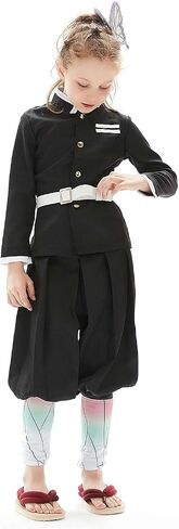 Gonriya Kids Cosplay Cloak Anime Costume Guild Kimono Suit Comple in Kuwait