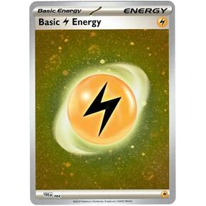 Pokemon - بطاقة Lightning Energy SVE 004 - Pokemon 151 - Foil Cosmic Holo