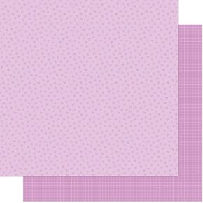 Lawn Fawn LF3405 Grape Popsicle 12X12 Patterned Paper (Pack of 12)