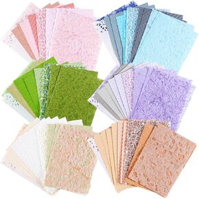 6 Pack Mixed Special Paper for Scrapbooking Planner Journal Supplies Mixed Media Collage Card Embellishments