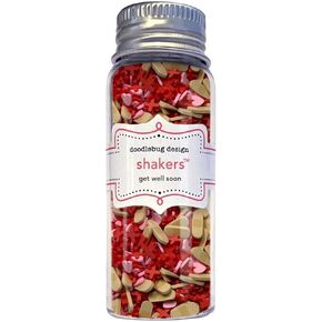 Doodlebug Shakers-Get Well Soon, OSFA
