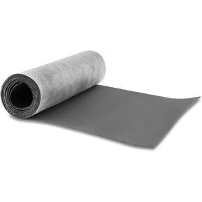 TroyStudio Mass Loaded Vinyl Sound Proof Barrier, 1.25 Ibs/sqft, 1 x 8 Feet MLV Insulation Sheet, Anti Vibration Deadening Soundproofing Material (1/8" thick, 1 x 8 feet)