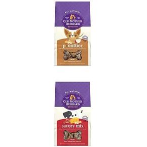 حزمة من الأم القديمة هوبارد من Wellness Classic Chick'n'apples وعلاجات الكلب الطبيعي الكلاسيكي اللذيذ ، البسكويت المقرمش في الفرن ، مثالي للتدريب ، الحجم الصغير ، حقيبة 20 أونصة