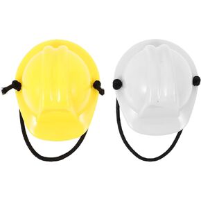 2pcs قبعات Dragon Dragon Mini Mini Pet Snake مع حزام الذقن خوذة زواحف صغيرة قبعة صغيرة للحيوانات الأليفة للكرة Python ملابس صغيرة للحيوانات ملابس DIY دمية مصاصة