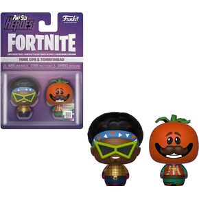 Funko Pint Size Heroes: Fortnite - Funk Ops & Tomatohead 2 Pack Toy, Multicolor