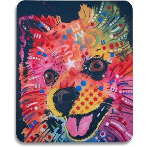 Enjoy It Yorkie Mouse Pad Featuring Pop Artwork of Dean Russo - Yorkshire Terrier