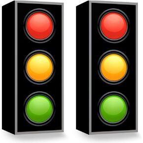 2 PCS Traffic Light Light Boxes 17 '' 'Joxes for Centerpices Traffic Lawer Table Topper for Boy Girl Car موضوع حفلة عيد ميلاد حفلة عيد ميلاد حفلة هدية