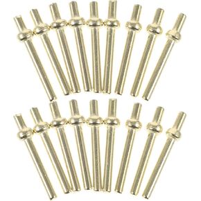 Alasum Metal Cribbage Pegs 100Pcs Cribbage Board Pegs Cribbage Accessories for Family and Friend Cribbage Traditional Board Game Black, 2.59X0.46X0.46CM