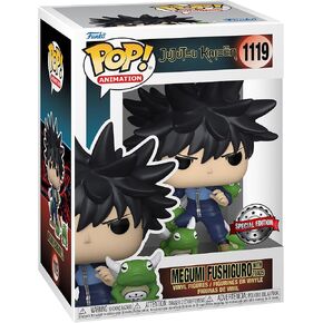 فونكو بوب! & Buddy: JJK - Megumi Fushiguro مع Toads - Jujutsu Kaisen - شخصية فينيل قابلة للتحصيل - فكرة الهدية - البضائع الرسمية - ألعاب للأطفال والكبار - عشاق الأنيمي