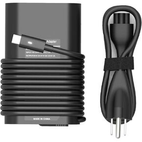 65W 45W USB C Laptop Charger for Dell Latitude 7420 5420 5520 5430 5530 7330 7430 5540 5440 7440 5320 7320 9430 7530 7410 7390 2in1,XPS 13 Plus,Chromebook 3100 Computer Type C AC Adapter Power Cord