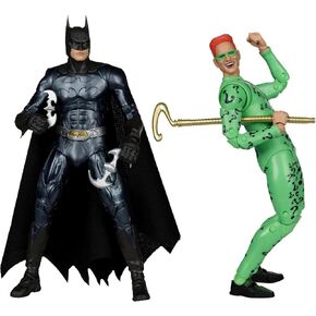 McFarlane Toys Batman Forever DC Multiverse 7-Inch Batman and Riddler Action Figures (2 Items)
