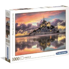 Clementoni - 39367 - Collection - Le Magnifique Mont Saint-Michel - 1000 Pieces