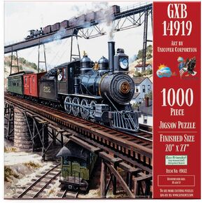 Sunsout Inc - GXB14919-1000 PC اللغز Jigsaw من قبل الفنان: Unicover Corporation - الحجم النهائي 20 "× 27" - MPN# 49612