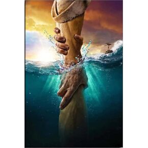 Jigsaw Puzzles 500 Pieces for Adult Children Jesus Pictures Intellectual Decompressing Jigsaw Puzzles Educational Game Puzzle Collectibles DIY Toys for Family Friends