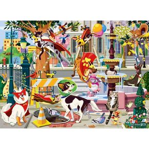 Ravensburger Super Dogs to the Rescue - 60 قطعة Jigsaw Puzzle for Kids | يلهم الخيال البطولي | متعة صديقة للعائلة | مستدام ودائم