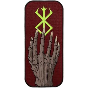 Berserk Sacrifice Patch, Demon's Hand, Fantasy Manga Anime, Anime Lover Gift, Embroidered Iron On, 2.3 x 5.1 inches