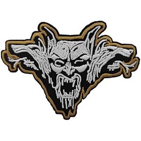 Cute-Patch Count Dracula Gargoyle Embroidered Iron on sew on Patch Horror Monster Gifts