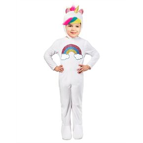 Rubies Cry Babies Dreamy Unicorn Cute Costume Jumpsuit and Headpiece for Toddlers, for Themed Parties and Halloween, 2T