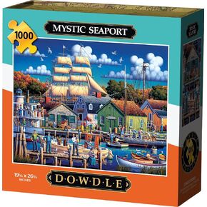 Dowdle Jigsaw Puzzle - Mystic Seaport - 1000 قطعة