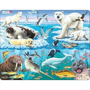 Larsen Buzzles Arctic Ice 75 Piece Plugzle Jigsaw