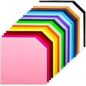 160 ورقة Coloful Stock Paper Huchice Multi Color Multi Cardstock لصنع البطاقات ، حرفة الورق ، سجل القصاصات